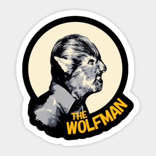 The Wolfman Sticker